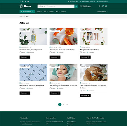 Hara - Elementor Marketplace WooCommerce Theme